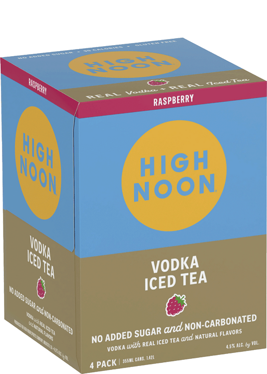 High Noon Vodke Ice Tea Raspberry 4PK