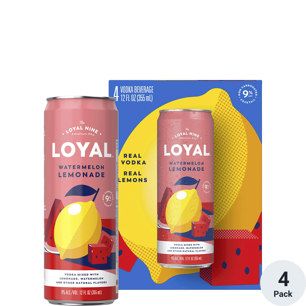 Loyal Watermelon Lemonad 4 PK
