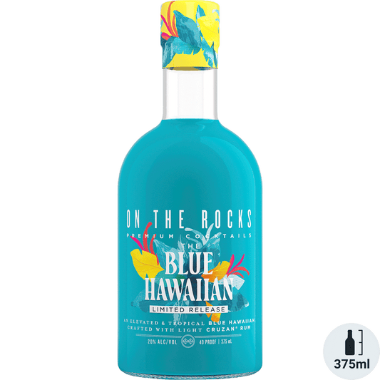 On the Rocks 375ml Blue Hawallan