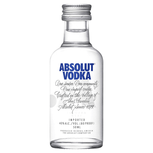 Absolut vodka 50ml