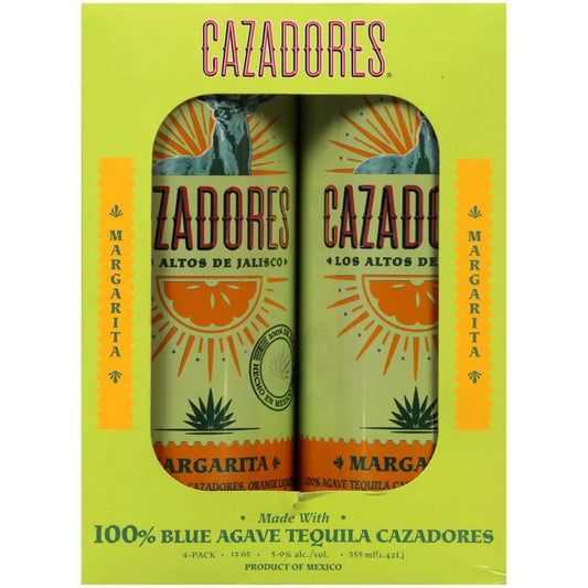 Cazadores Margarita 4pk can 355ml.each