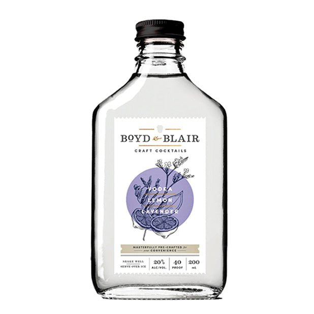 Boyd & Blare 200ml. Vodka with Lavender&Lemon