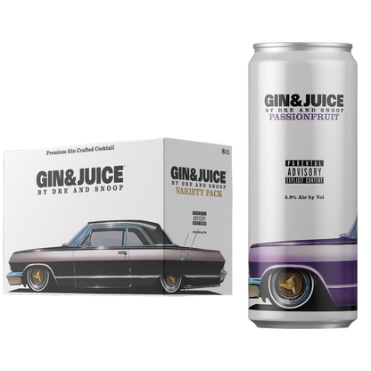 Gin & Juice V.Pk Of 8 Gin Cocktails
