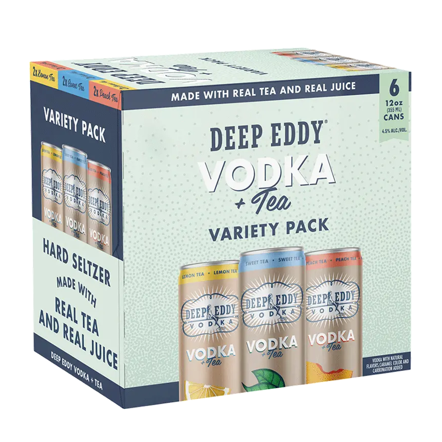 Deep Eddy Vodka + Tea V.Pack of 6