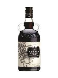 Kraken Black Spiced Rum 750ml 94 proof 750ML.