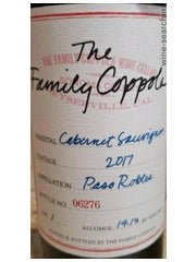 Coppola Cab. Paso Robles 750ml.