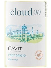 Cloud 90 Cavit Pinot Grigio 750ml.