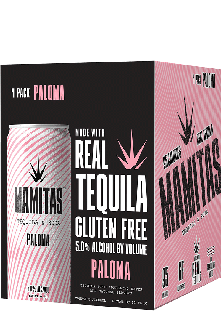 Mamitas Paloma 4PK Tequla &amp; Soda