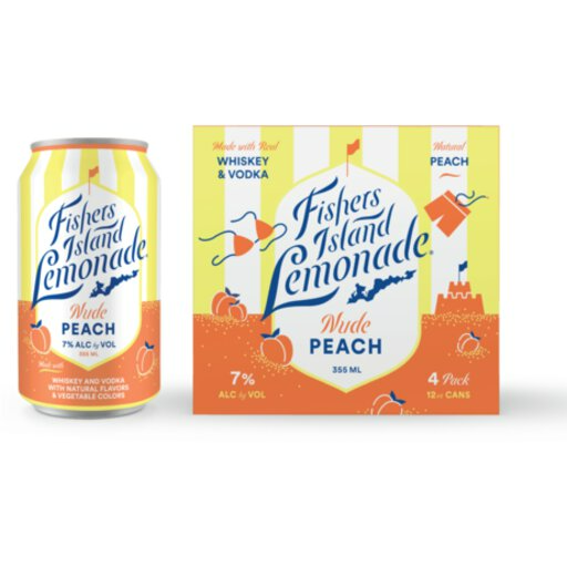 Fishers Island Nude Peach 4pk