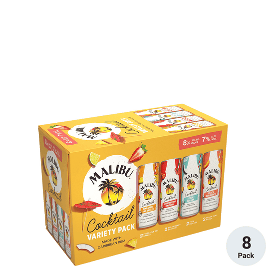 Malibu Cocktail Variety Pack 8 Pk.