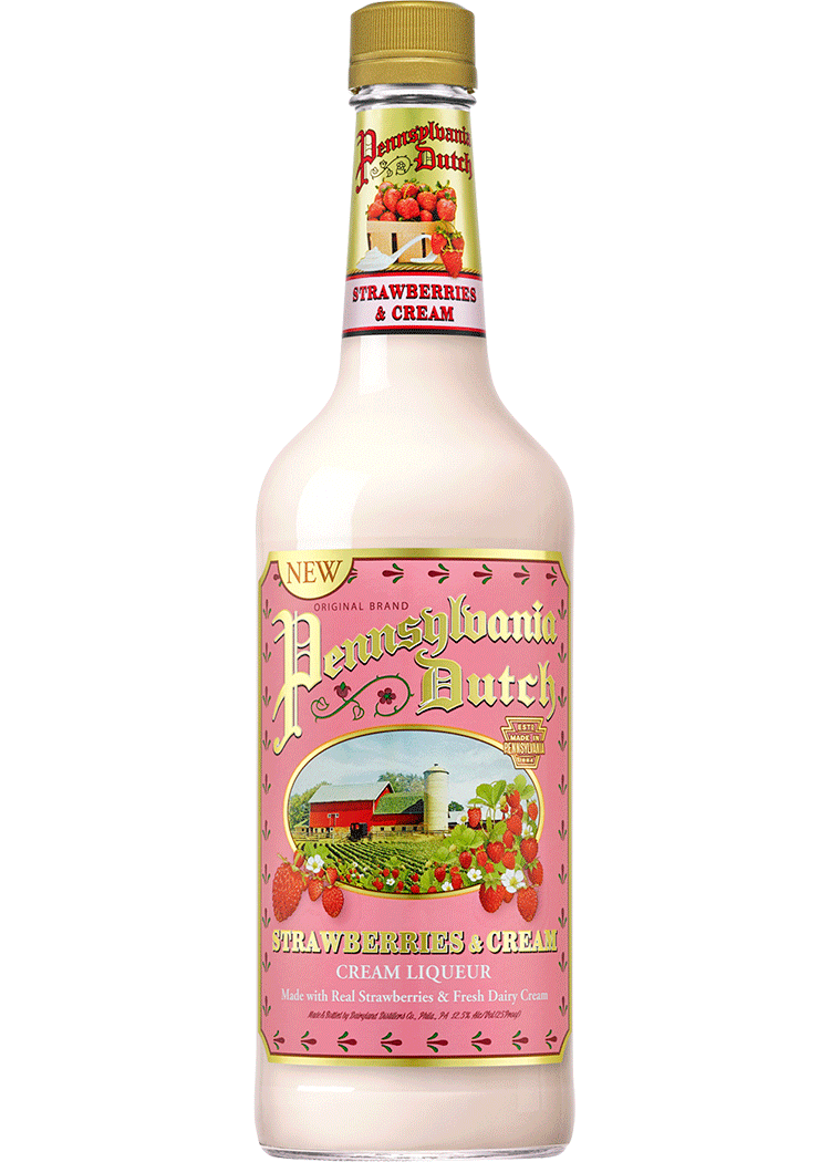 Pennsylvania Dutch 750ml. Strawberries &amp; Cream