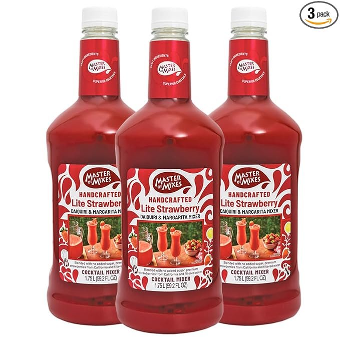 Master of Mixes Strawberry daiquiri margarita 1.75LT