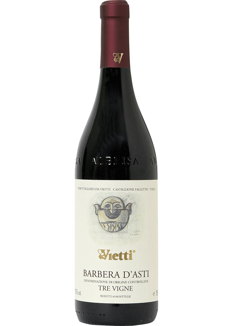 Vietti Barbera D'Asti 750ml Tre Vigne