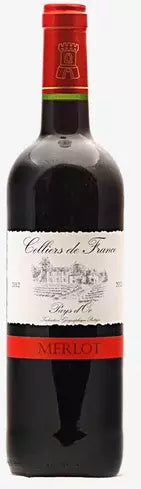 Celliers de france Merlot 750m