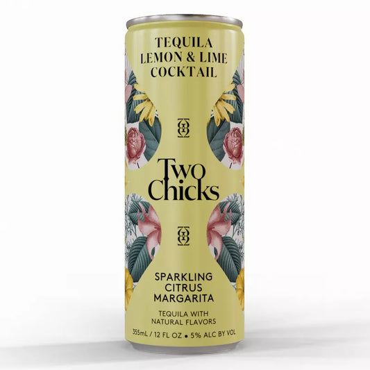 Two Chicks Citrus Margarita 4 pk .355ml.