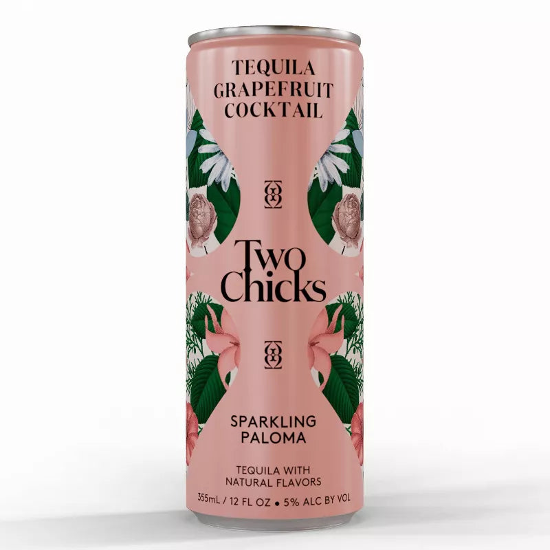 Two Chicks Tequila G.Fruit 4pk .355ml.