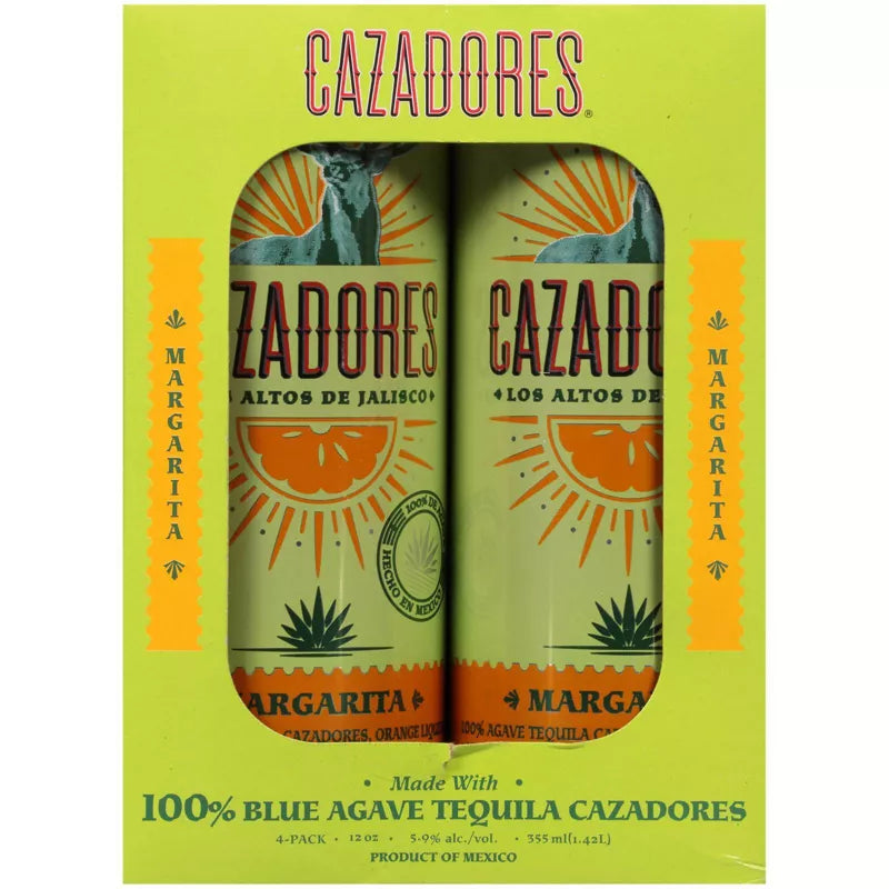 Cazadores Spicy Margarita 4pk can .355ml each
