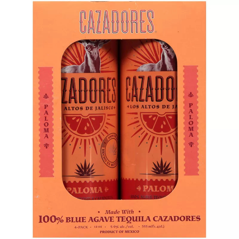 Cazadores Paloma 4pk can .355ml each
