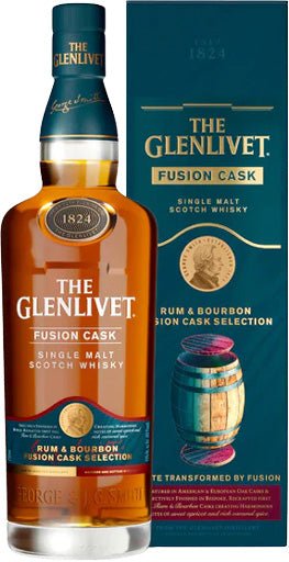 Glenlivet Fusion Cask 750m Rum &amp; Bourbon Fusion Cask