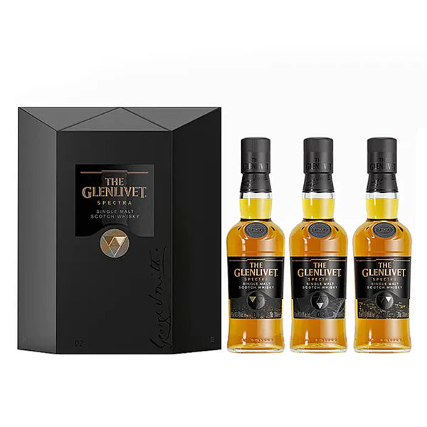 Glenlivet Spectra 3PK G.S. Single Malt 200ml. Each