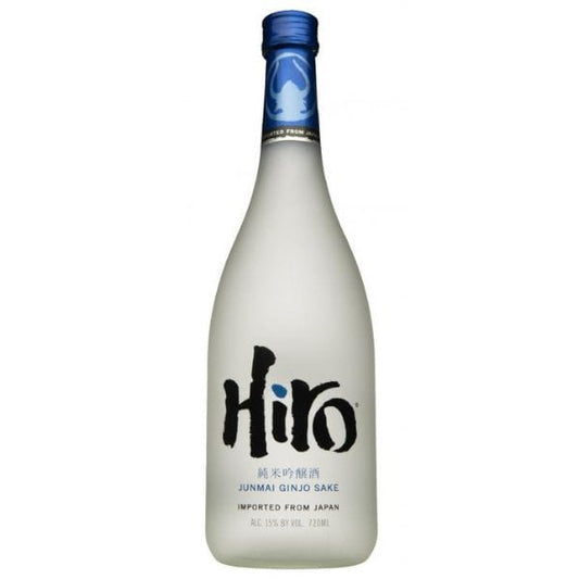 Hiro junmai gingo sake blue 750ml