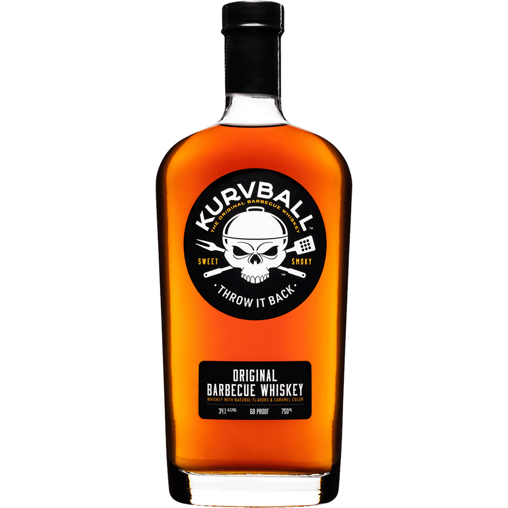 Kurvball BBQ Whiskey 750ml.
