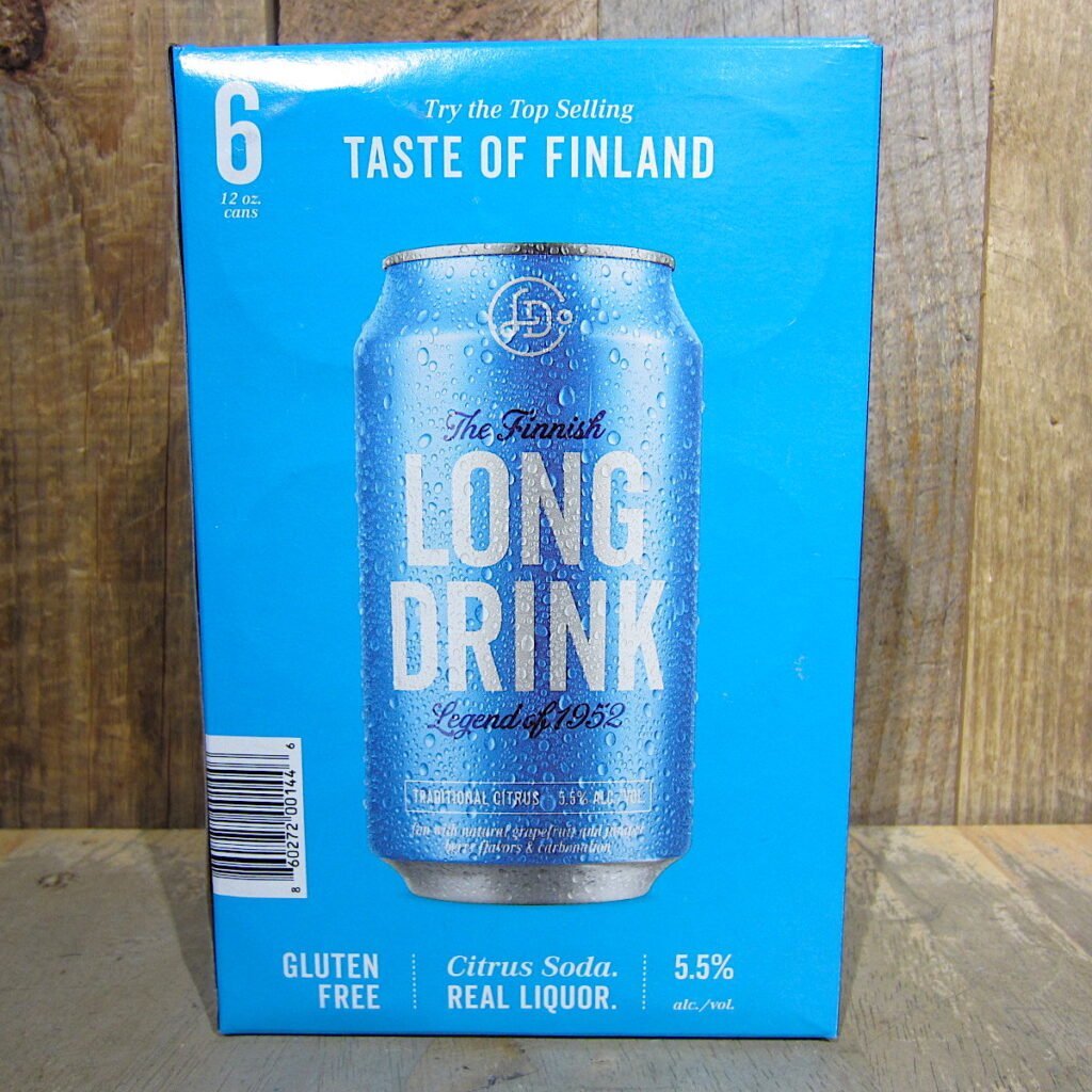 Long Drink Traditional 6 Pk Gin Cocktail 355ml. Each