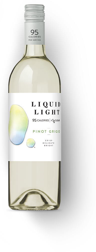 Liquid Light Pinot Grigio 750ml.
