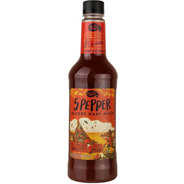 Master of Mixes 5 pepper 1LT Bloody Mary 1%
