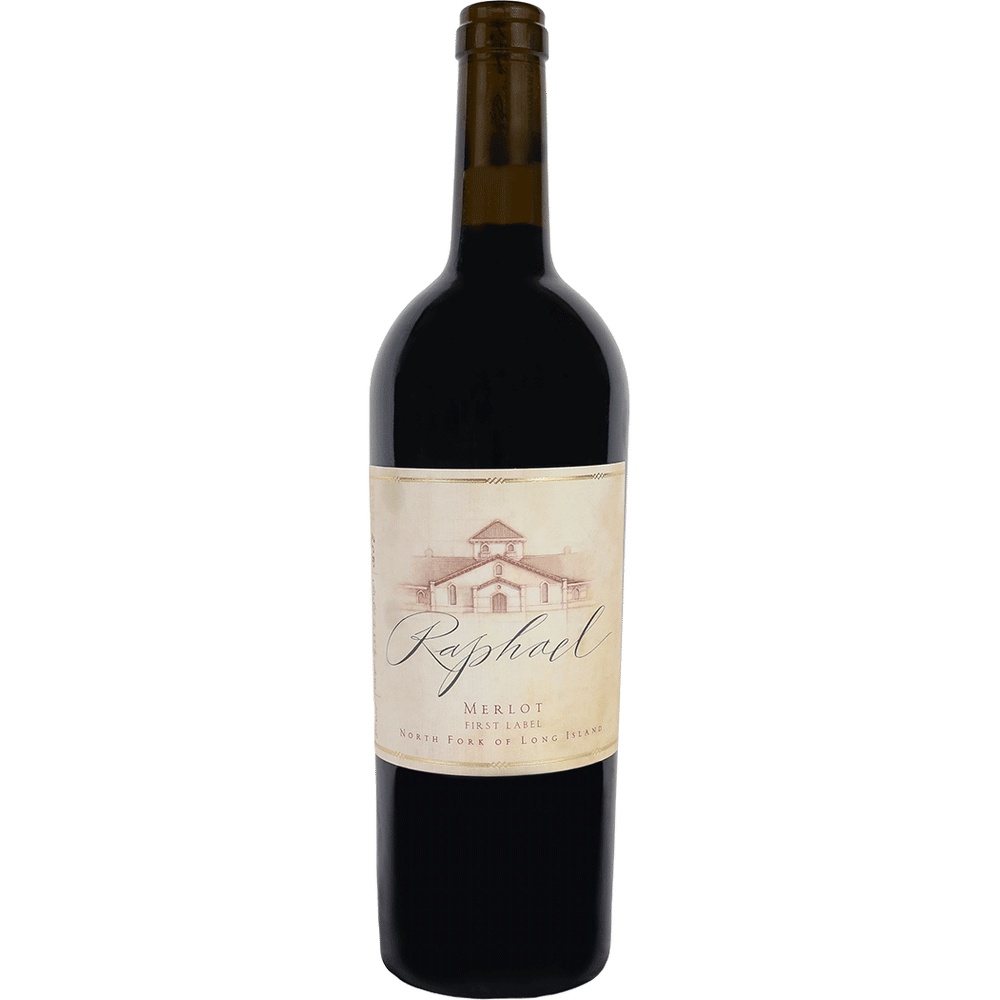 Raphael First label Merlot 750 North Fork LI