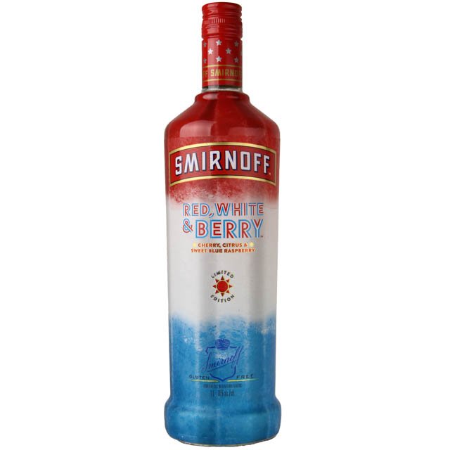 Smirnoff Red,white,berry 1 lt.