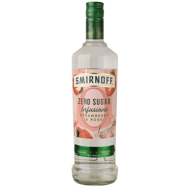 Smirnoff strawberry rose 750ml