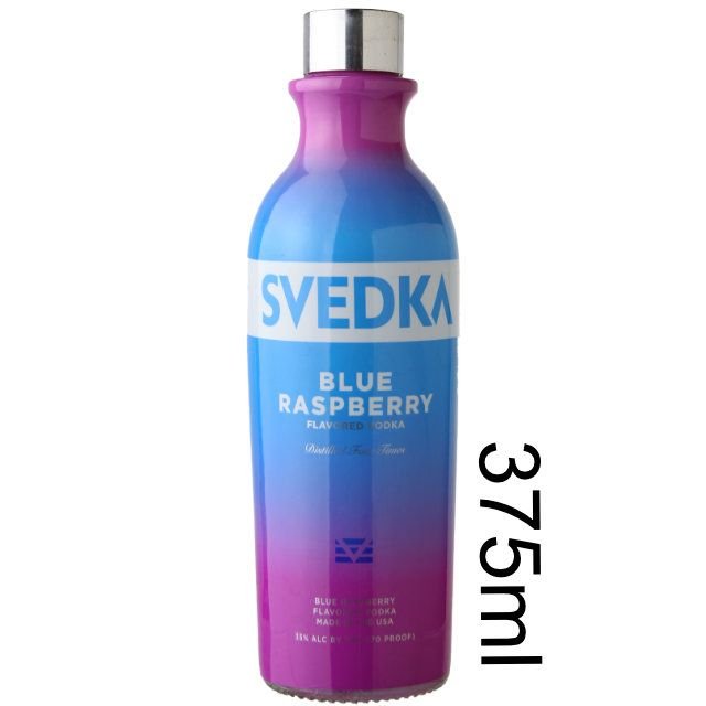 Svedka Blue Raspberry .375ml.