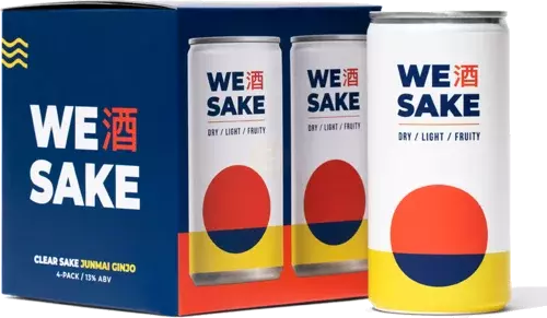 We Sake Junmai Ginjo 4pk.
