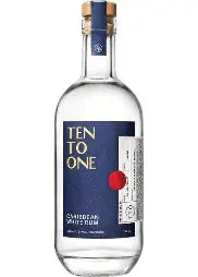 Ten To One White Rum 750ml.