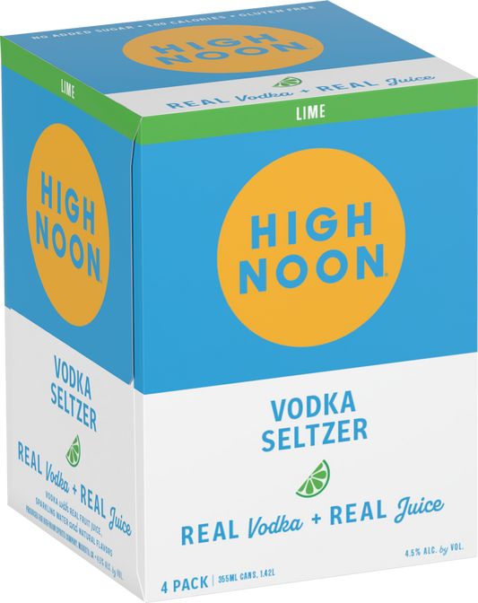 High Noon Lime 4pack