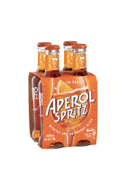 Aperol Spritz RTD 4pk 200ML. Each