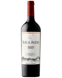 Sur de los Andes Malbec 750ml Reserva