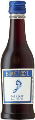 Barefoot Merlot 187ml.