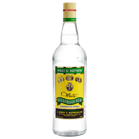 Wray &amp; Nephew Over Proof 1lt.