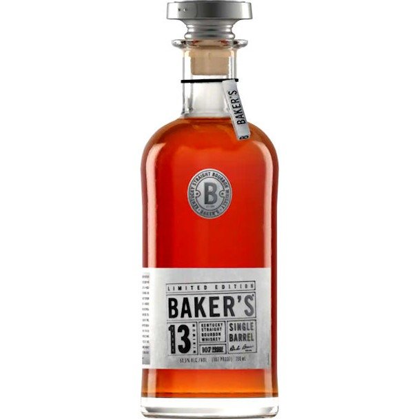 Baker's 13 Yers 750ml. Single Barrel 107proof